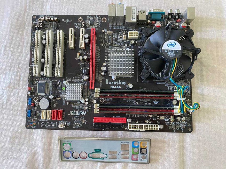 Материнская плата Jetway Kuroshio BI-100/ Intel Core 2 Duo E4600/3.5GB