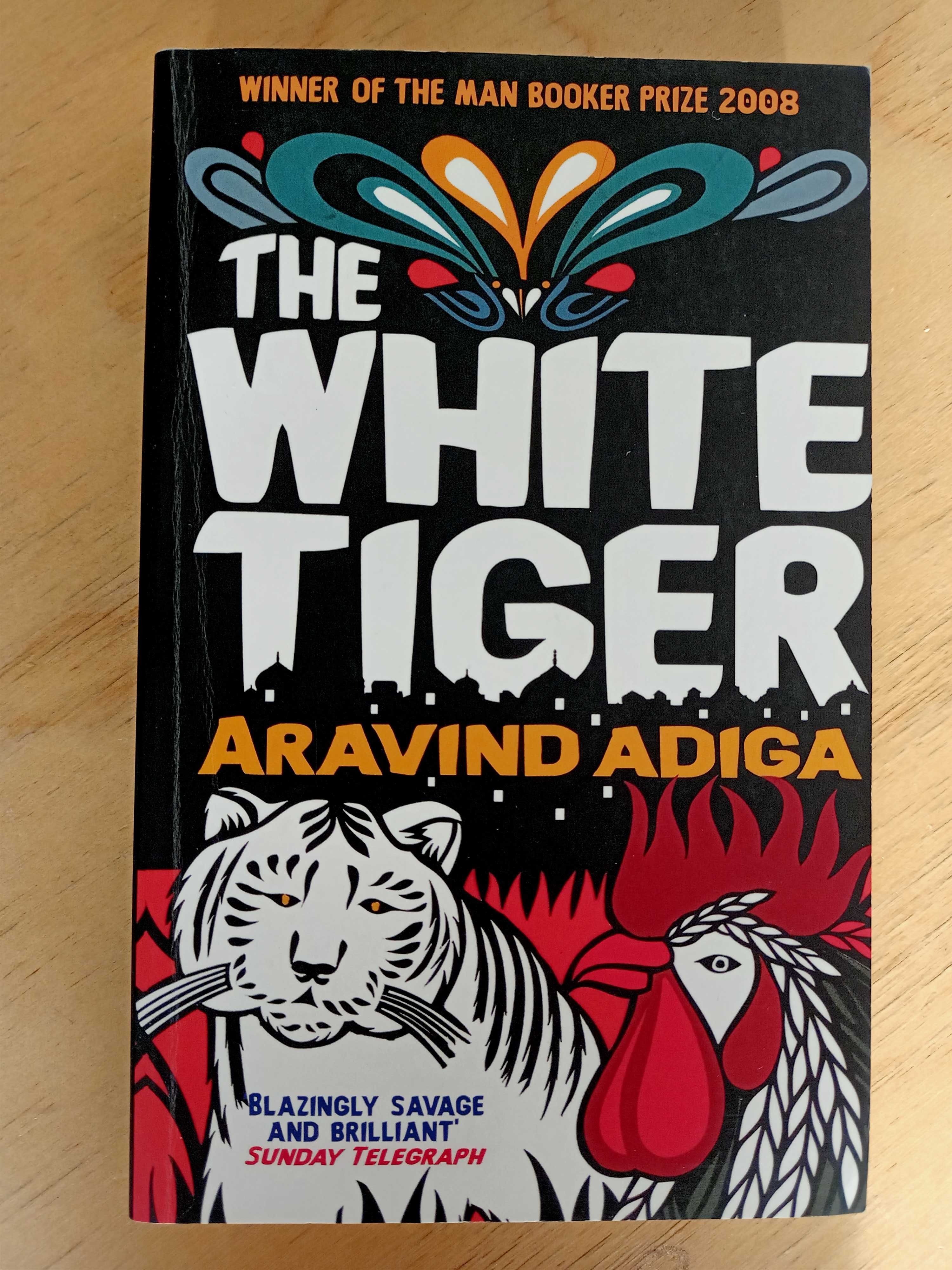 THE WHITE TIGER, Aravind Adiga