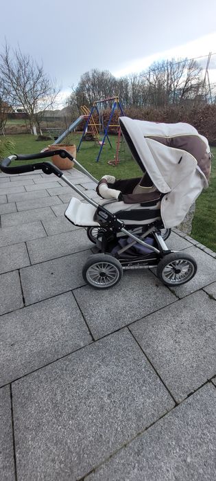 Wozek Emaljunga spacerówka + gondola + fotelik
