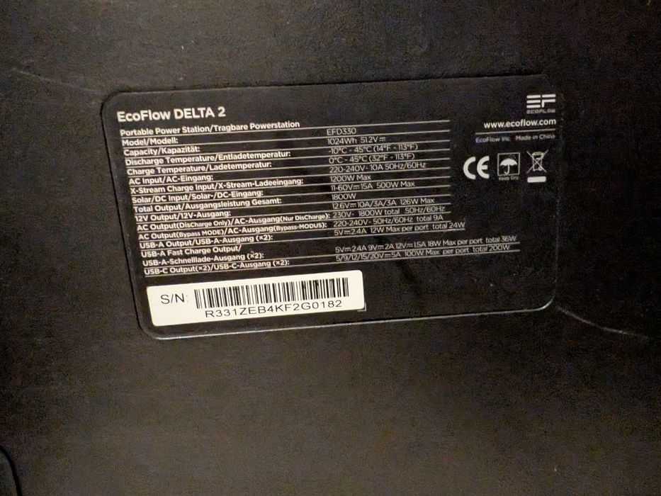 Зарядна станції EcoFlow DELTA 2