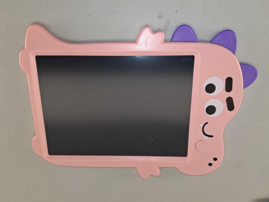 M018 Tablet Tablica Znikopis Dla Dzieci Rysik Różowa Dinozaur
