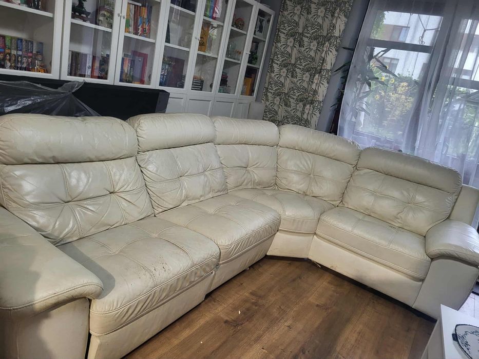 Biała sofa - odbiór osobisty Gdańsk