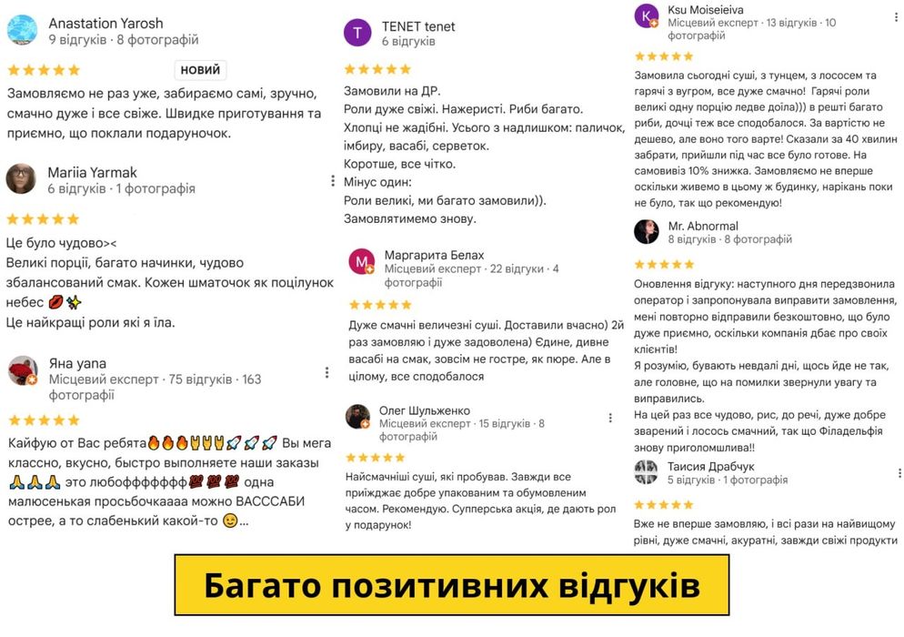 Продається мережа бізнесу. Суші.