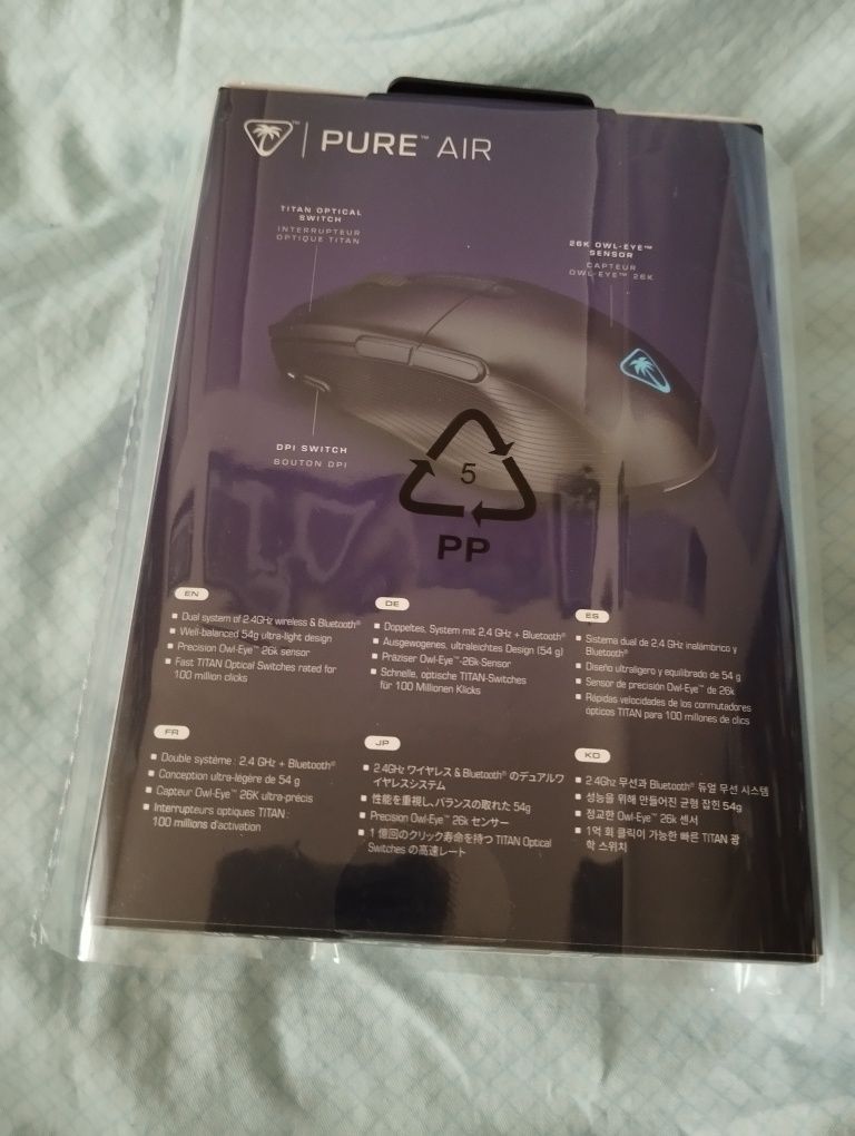 Mysz Turtle Beach Pure Air Nowa !