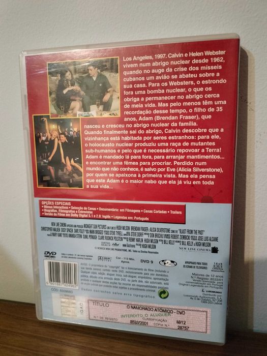 Filme DVD: O Namorado Atómico - Blast from the Past