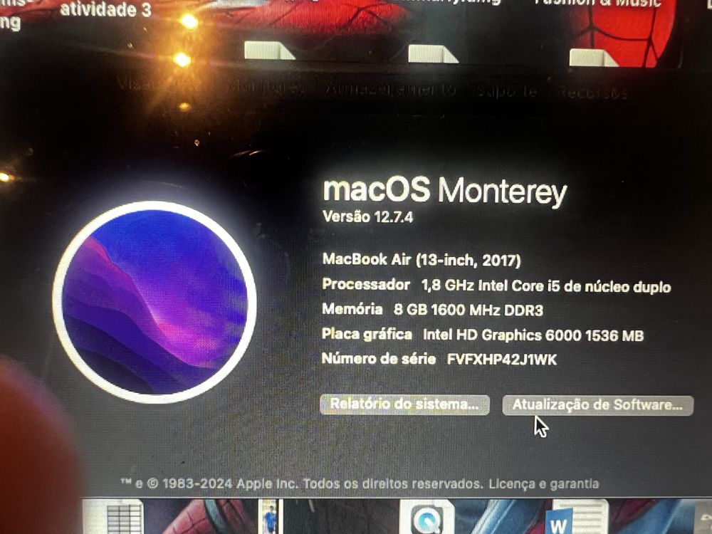 Macbook air 13’’ 2017