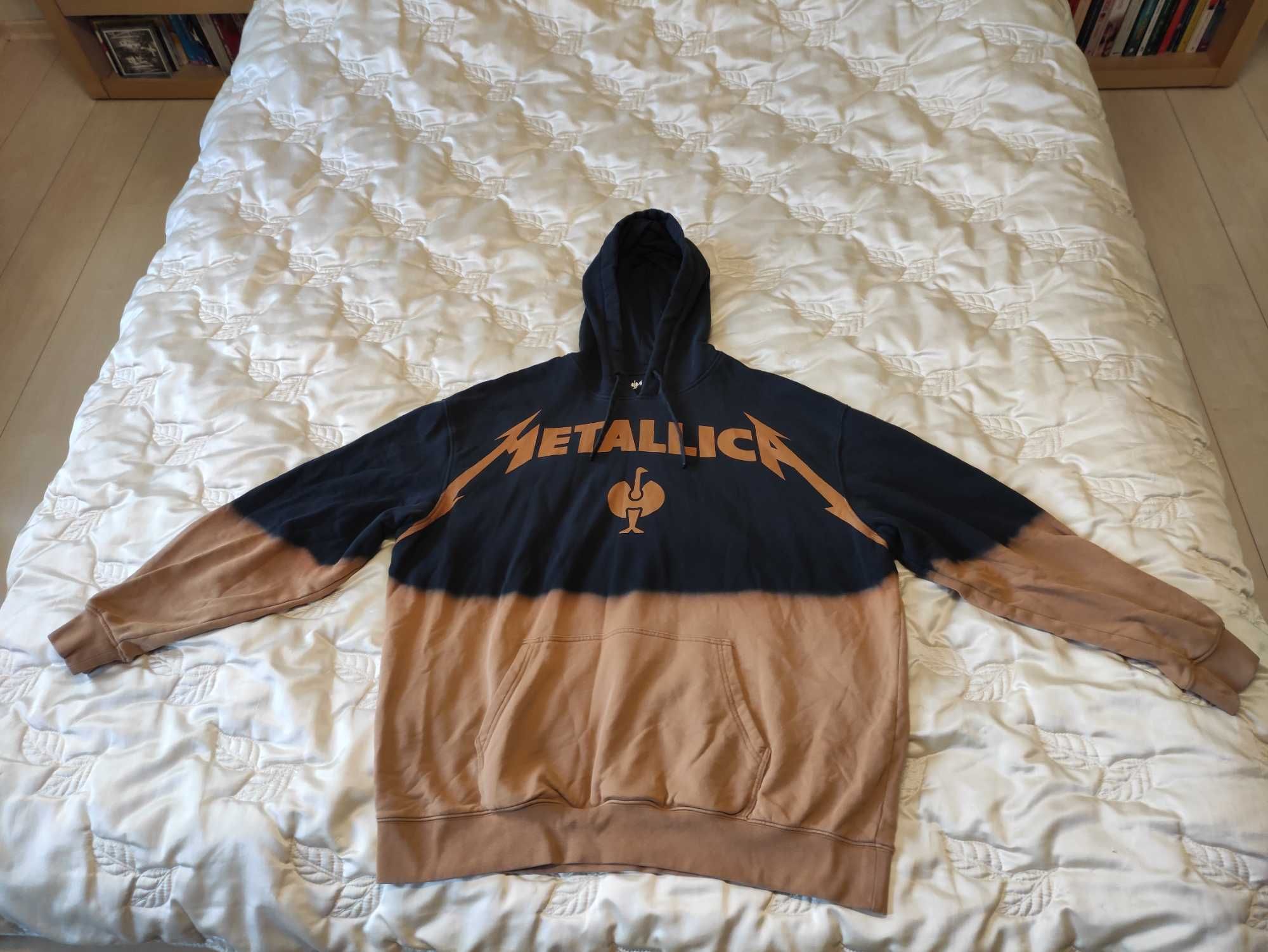 Męska bluza robocza z kapturem Engelbert Strauss Metallica r. 2XL bdb
