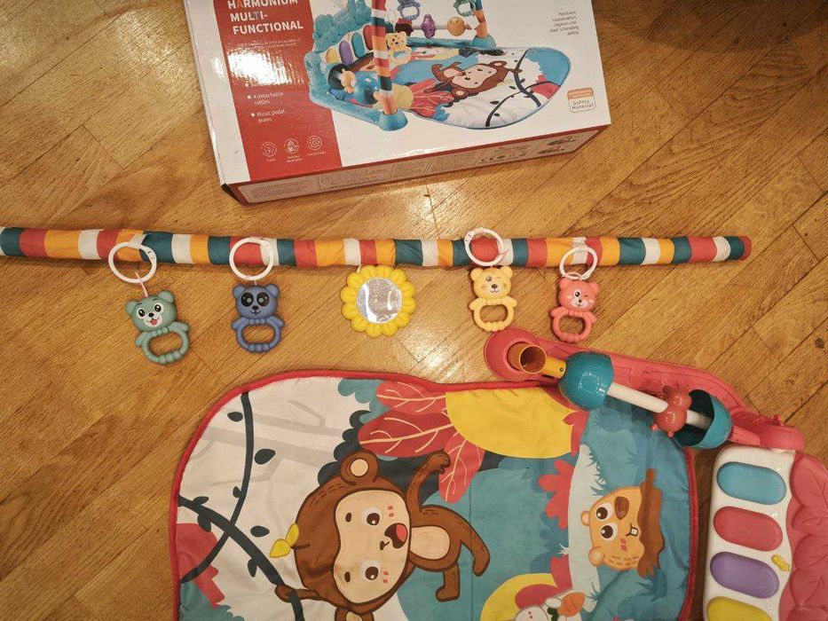 Розвиваючий музичний коврик дитячий