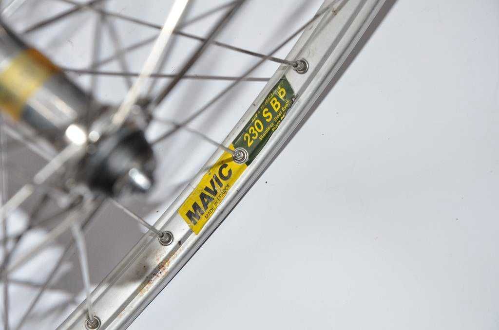 Koła rowerowe Shimano Deore XT komplet retro HB M 738 obręcz MAVIC 32