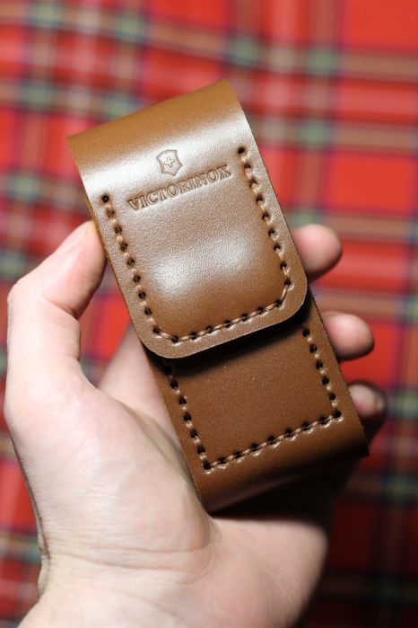 Чехол из натуральной кожи в сумку карман victorinox wenger leatherman