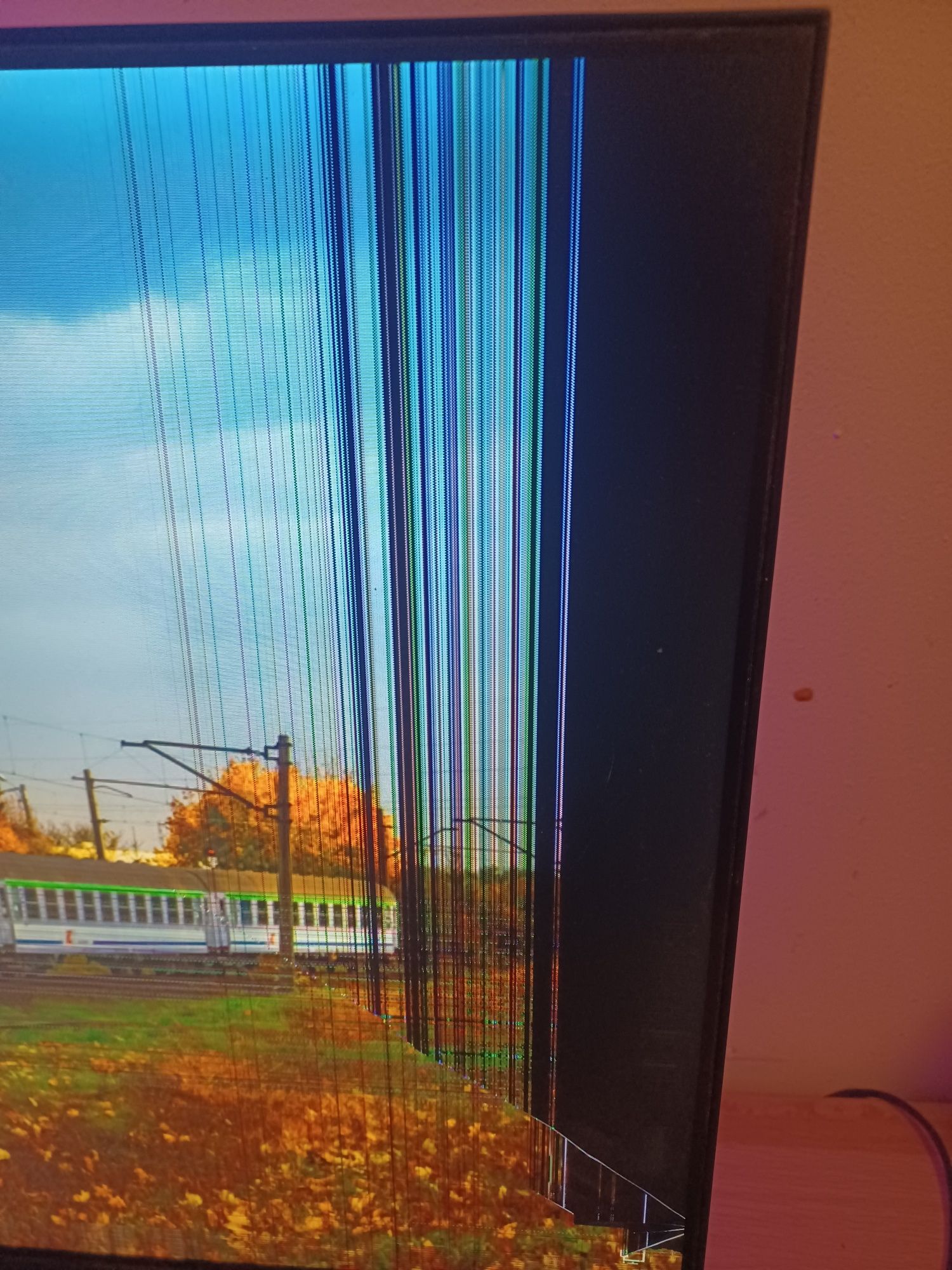 Monitor Samsung 24" uszkodzony