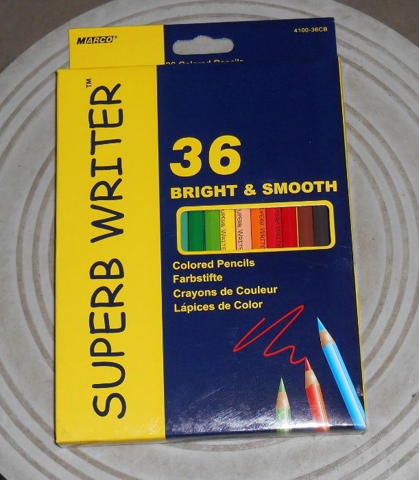Набор цветных карандашей Marco Superb Writer 36 цветов