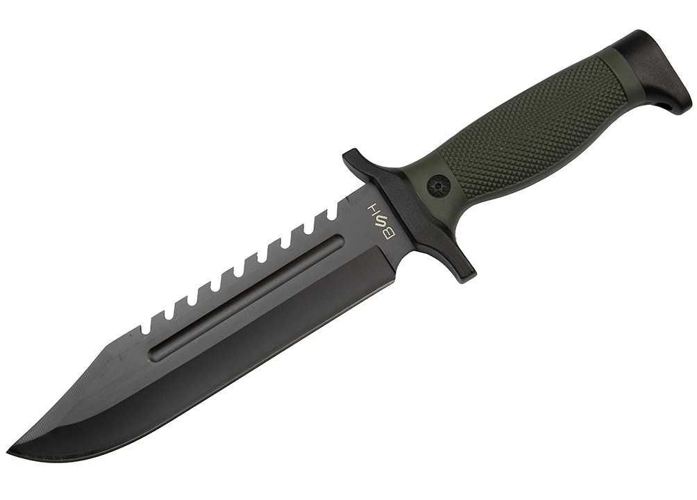 Nóż Taktyczny BSH 281a Myśliwski Turystyczny Survival Full Tang