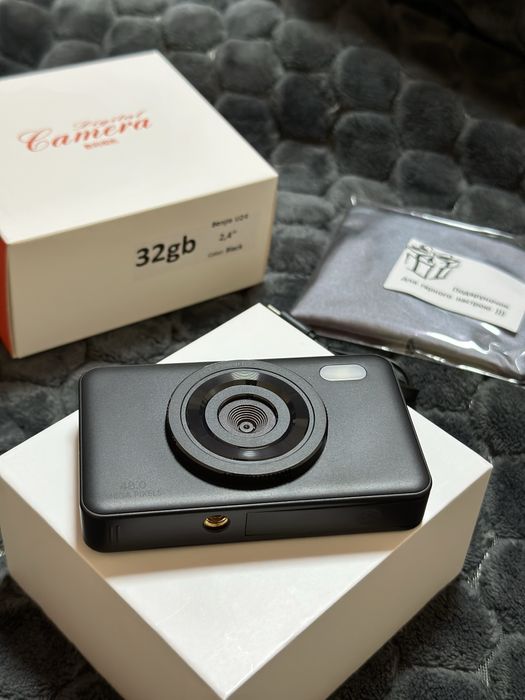 Цифровий фотоапарат Benjie U24 4K 48 Мп + карта пам’яті 32GB