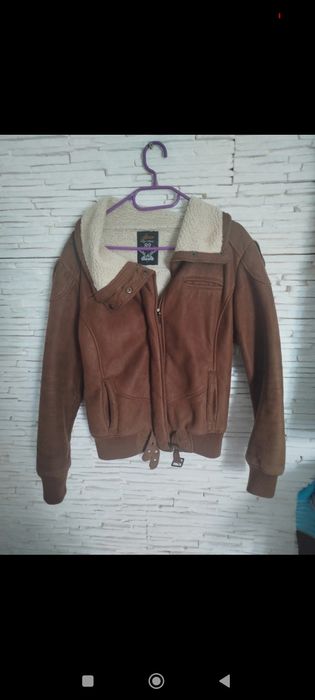 Kożuszek zamszowy rozm M