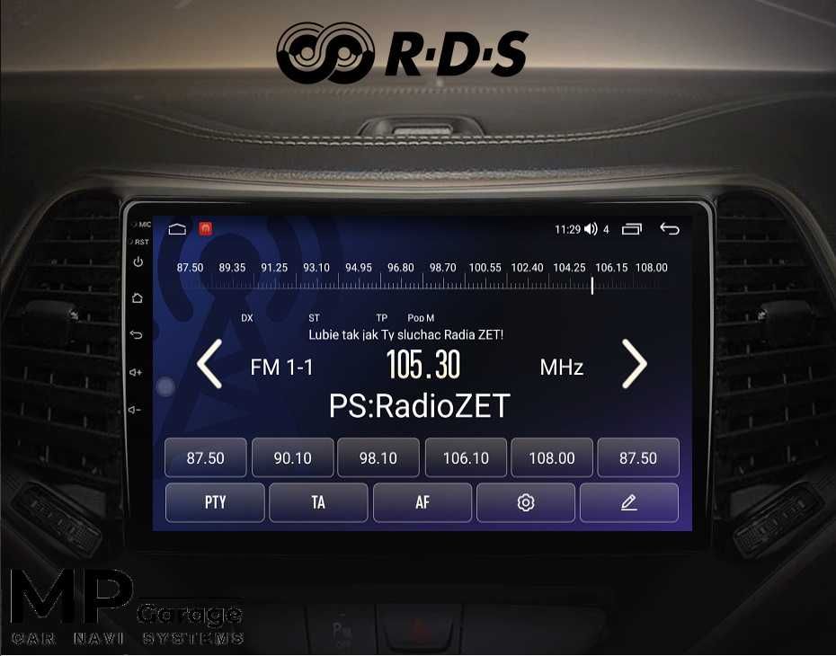 JEEP CHEROKEE 5 KL Radio Android CarPlay/AA Qled Montaż !!!