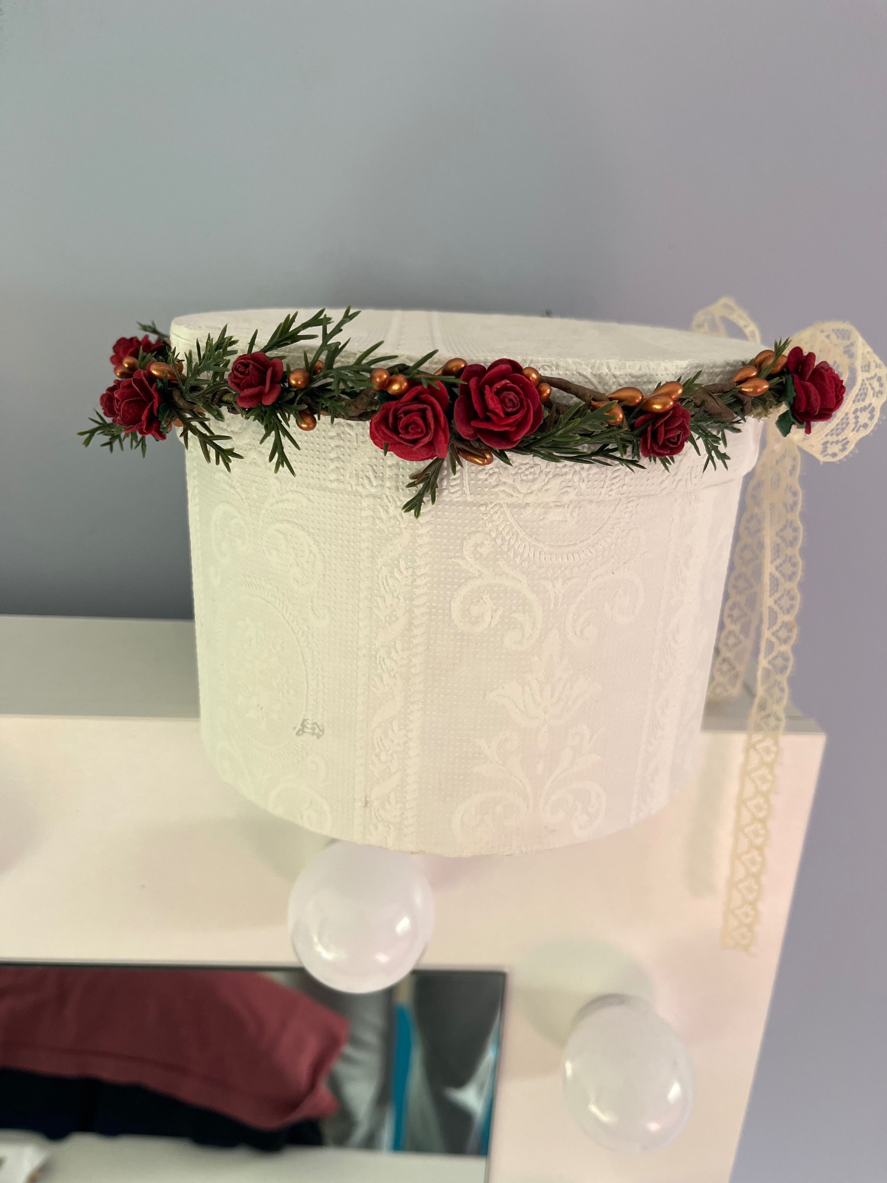 Wianek boho na sesję ślubną ciążową brzuszkowa noworodkowa