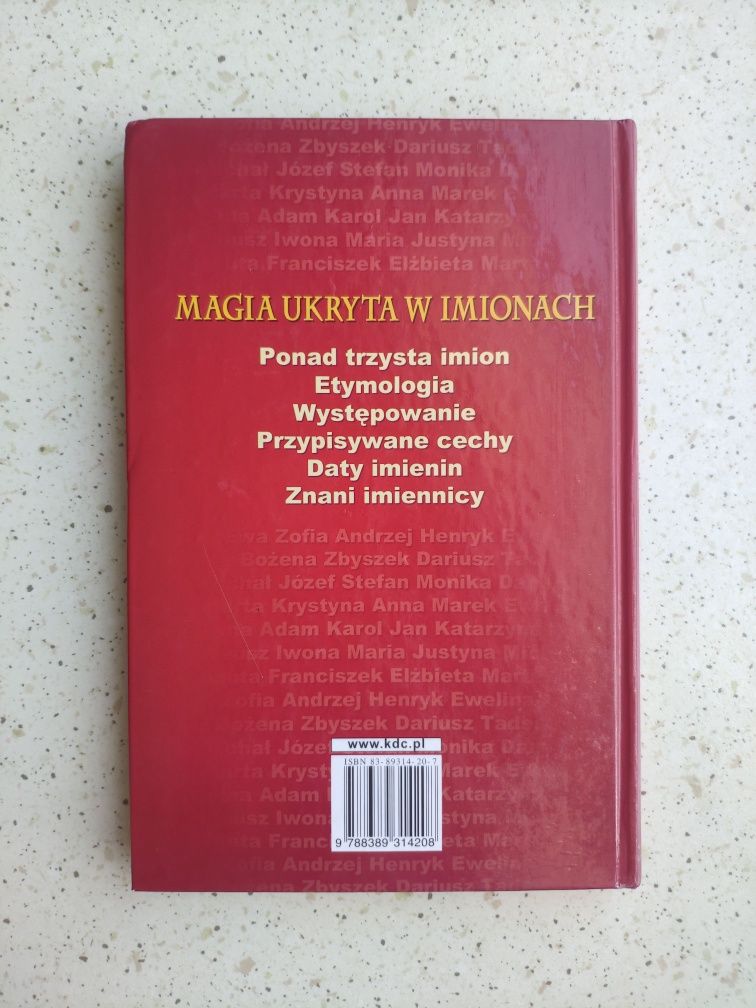 Znaczenie imion * Andrzej Sieradzki * książka