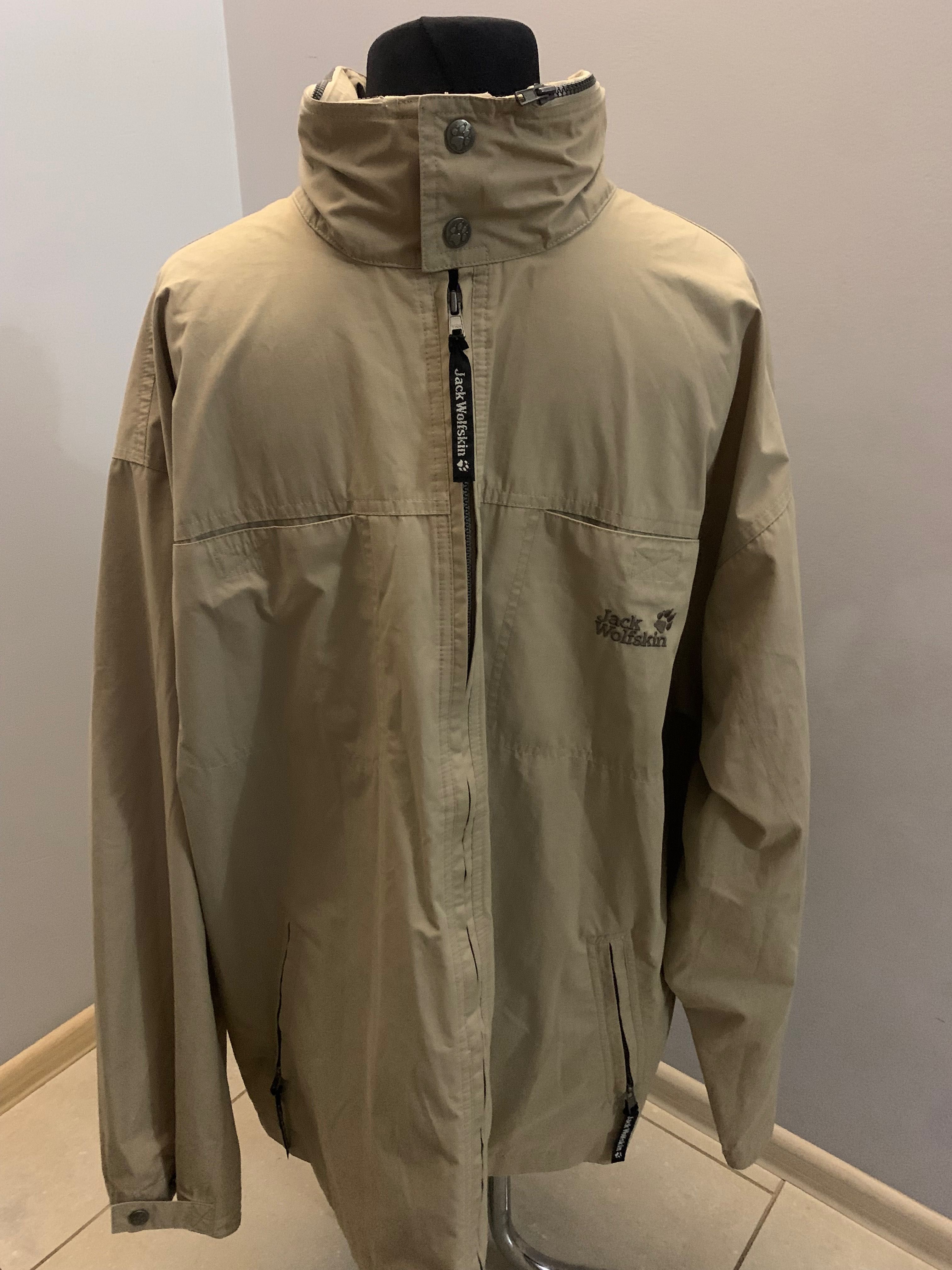 Jack Wolfskin  extra kurtka męska  r. XXL. Kaptur, wiatrówka jak nowa