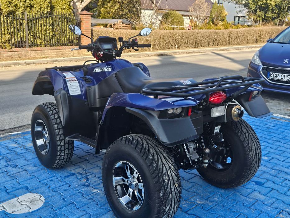 Suzuki Kingquad 750 King quad 750 LTA 750 Zadbany Wyciągarka Bumper