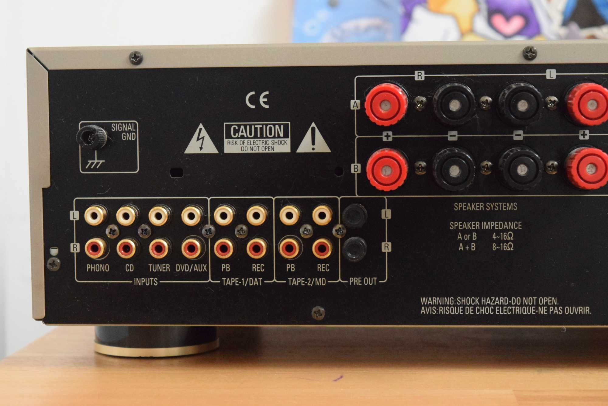 Denon PMA 735R made in Japan wzmacniacz stereo szampański vintage