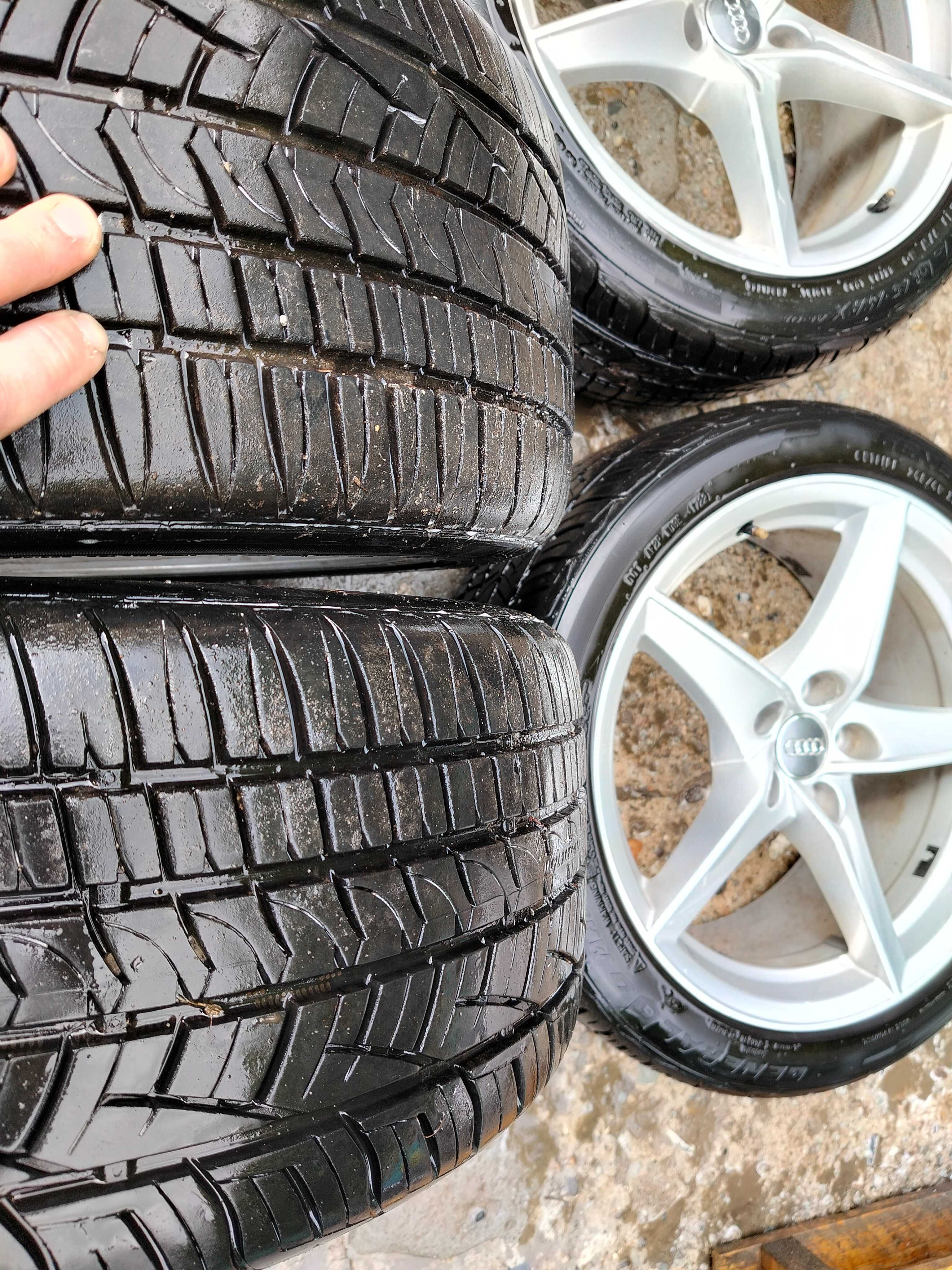 Koła felgi 18 5x112 oryginalne audi opony 245 40 r18