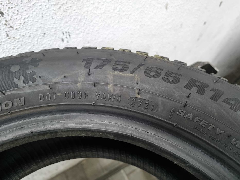 175/65/14 82T Kumho Winter Craft Wp51 Dot.2721 KOSZALIN