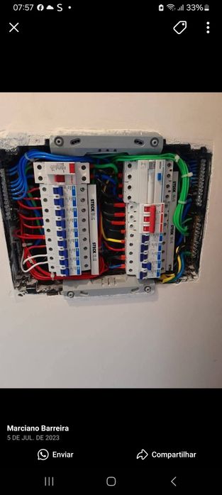 Eletricista instalação