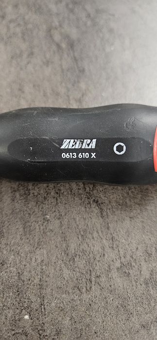 Wkrętak wurth zebra, grzechotka