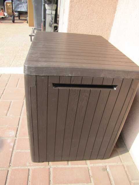 Keter City Box pudełko do przechowywania brąz 113L idealne na balkon