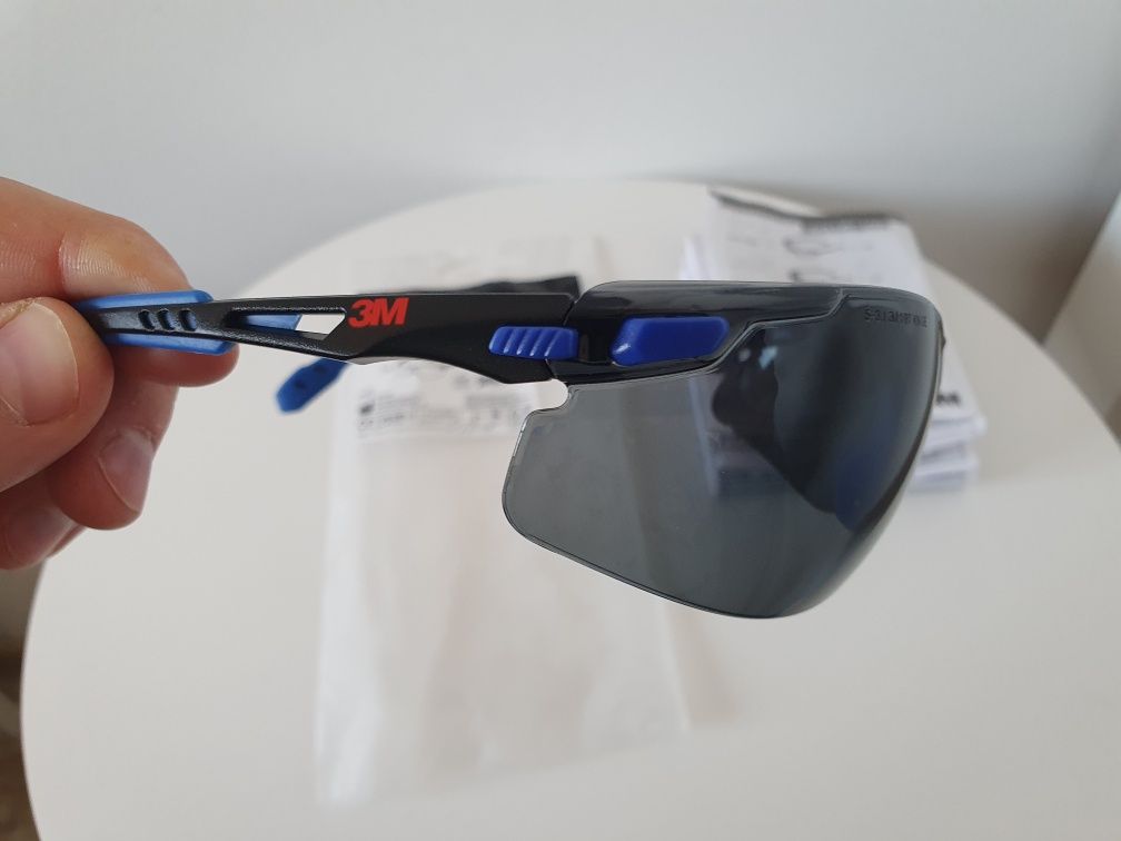Okulary Ochronne Przyciemniane 3M Solus1000 Okulary Robocze!