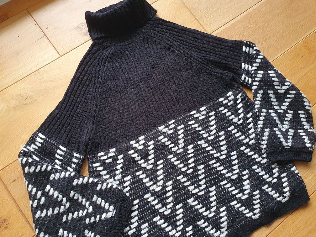 Miękki Sweter z golfem golf damski KIOMI M