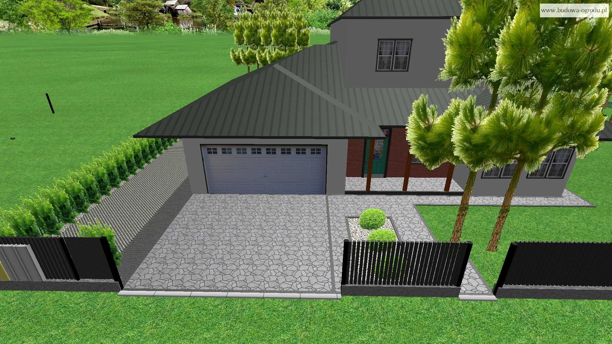 Projektowanie ogrodów  cała Polska Projekt Ogrodu Budowa Nawadnianie