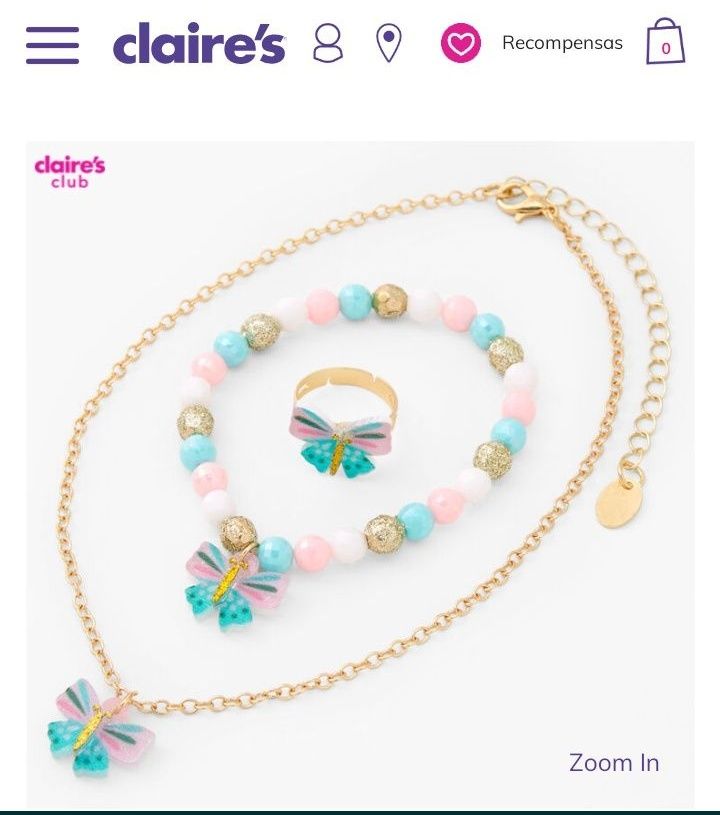 Bijoux para meninas