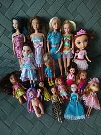 Zestaw lalek Barbie 35szt. + kilka gratis