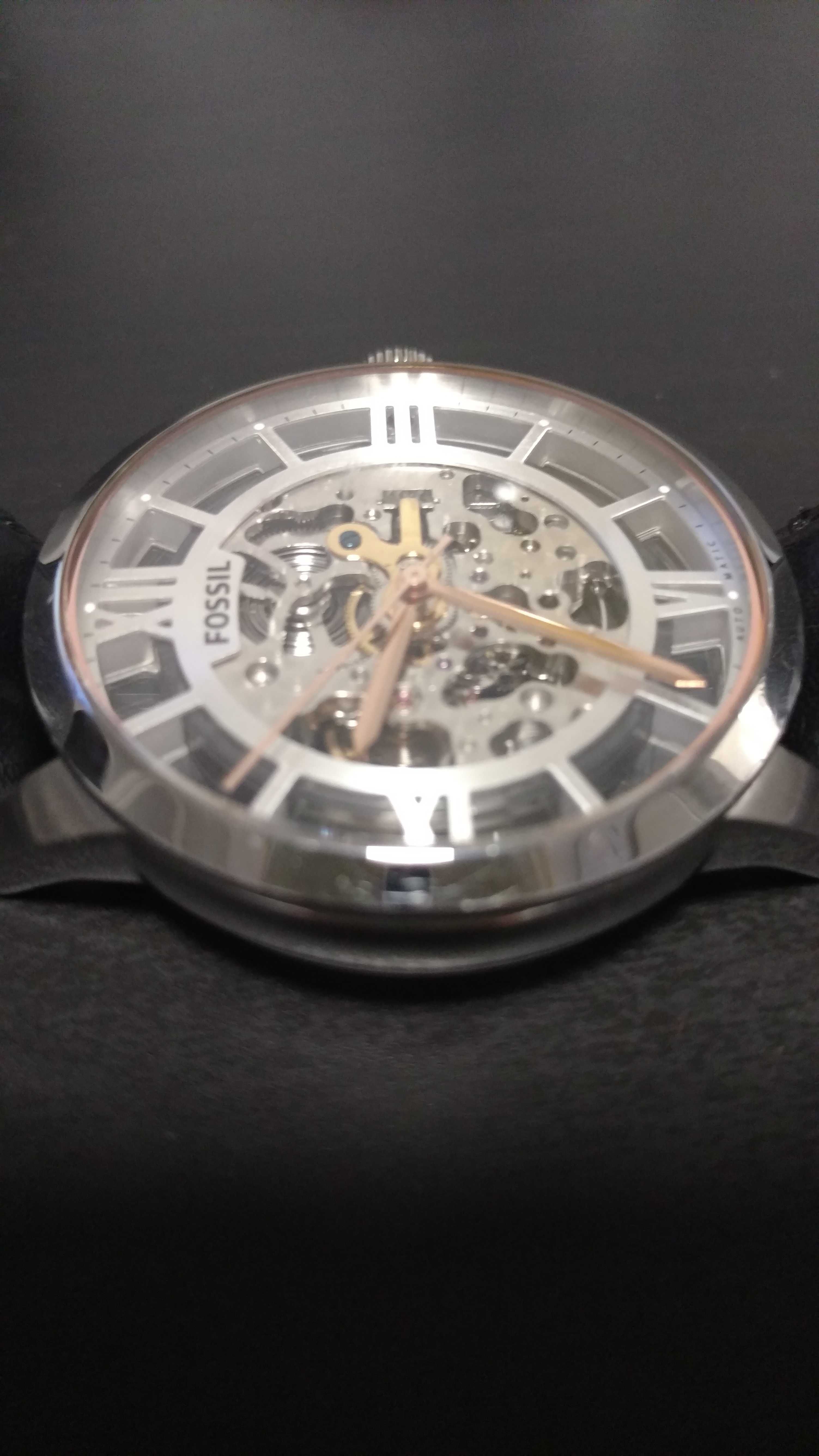 Piękny Zegarek Fossil Men AUTOMATIC SKELETON ME3041