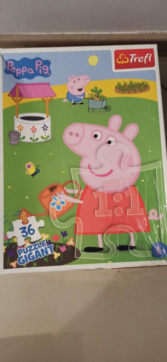 Puzzle gigant Peppa