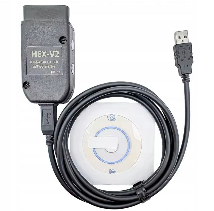 Interfejs diagnostyczny HEX-V2 VCDS 24.7/25.3, polski/angielski