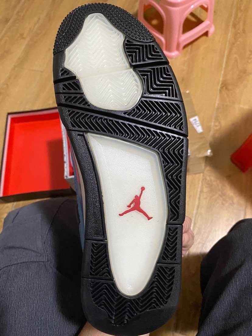 TravisScottCactusJack/ButyJordan4*RetroUnisextrampkiRozmiar.40