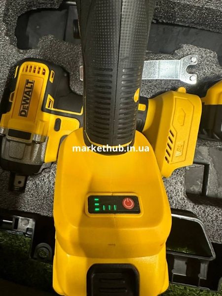 Гайковерт / болгарка / набір 2в1 гайковерт болгарка деволт / dewalt