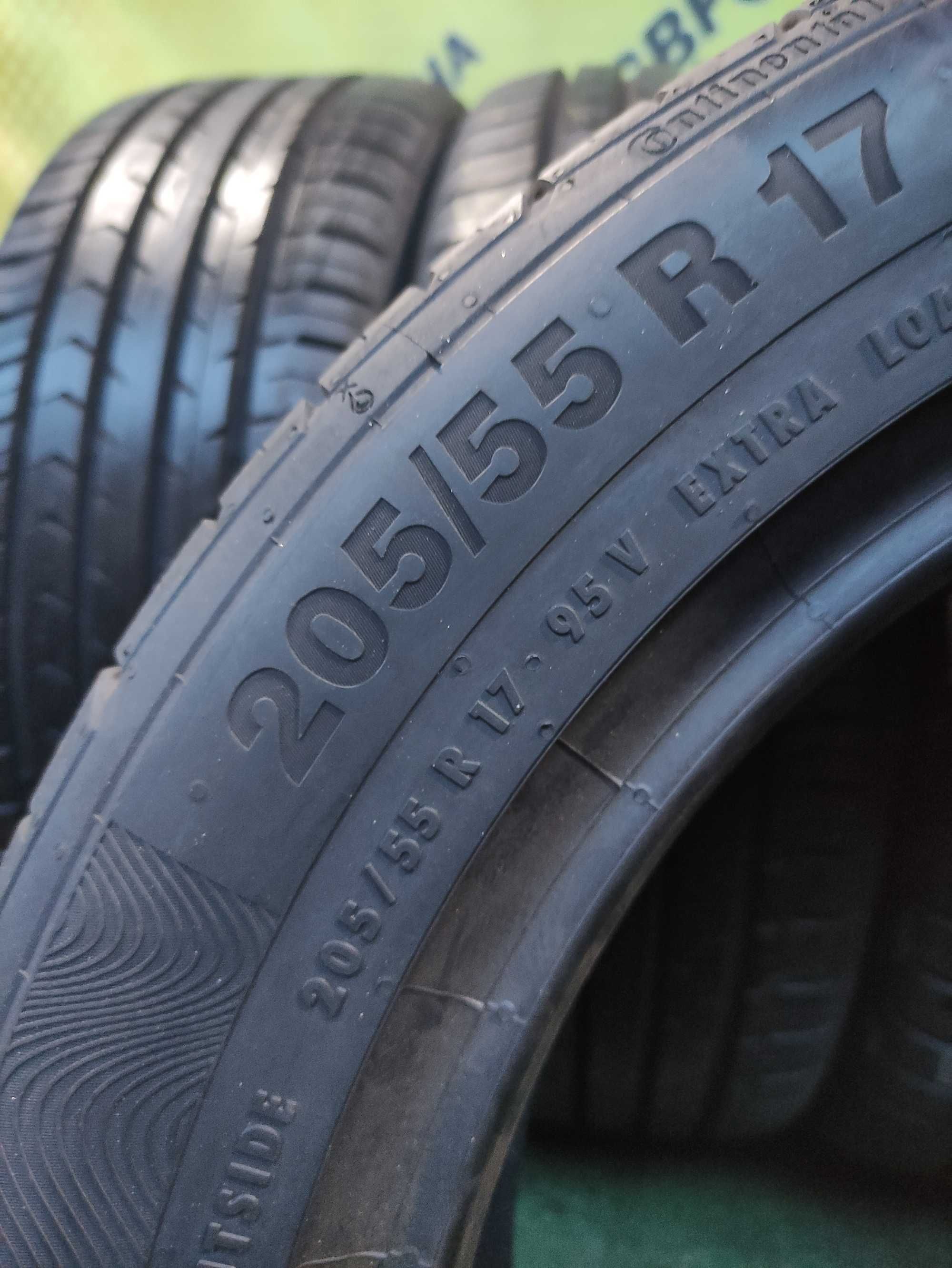 Шини Continental PremiumContact 5 205/55R17 Комплект Літні Нові Склад