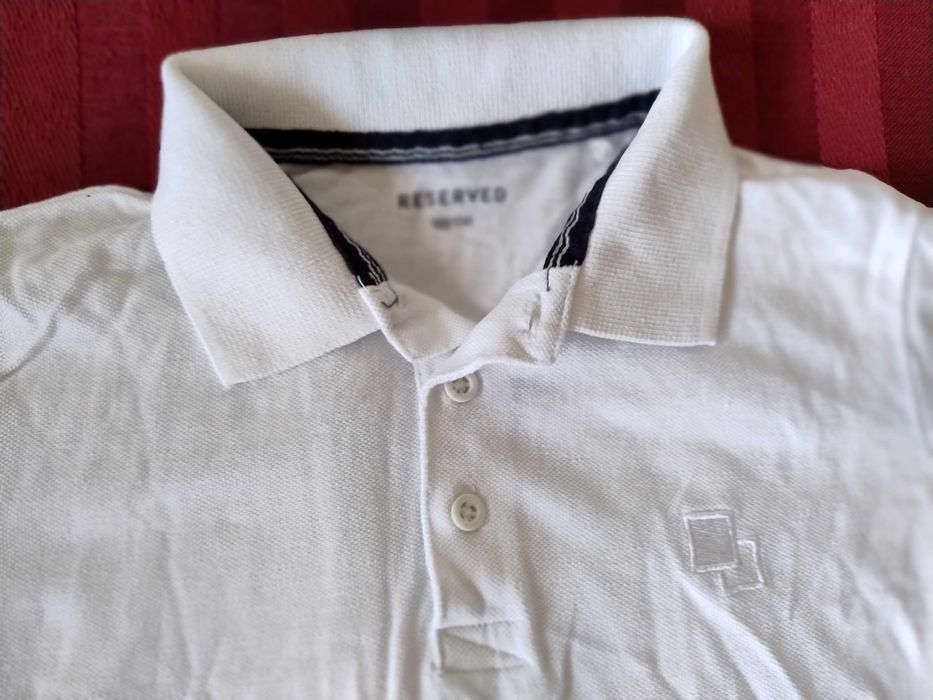 Koszulka Polo Reserved 122 d przedszkola T-shirt bluzka spodenk majtki