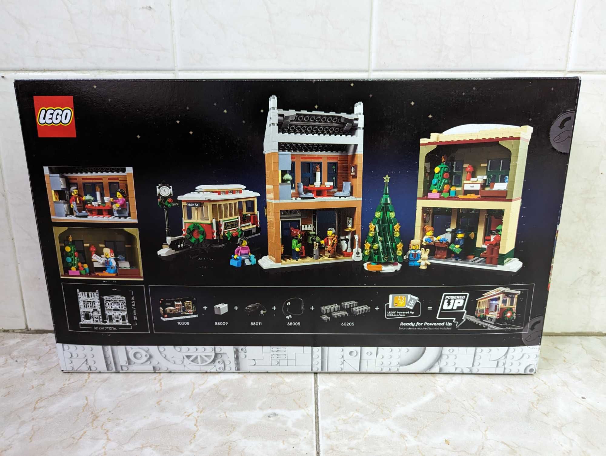 LEGO Icons 10308 - Rua Principal Natal