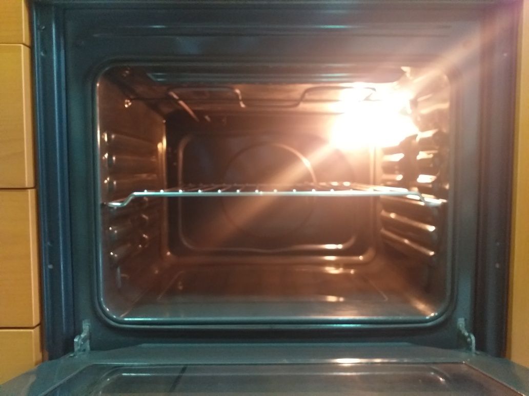 Forno, placa e exaustor