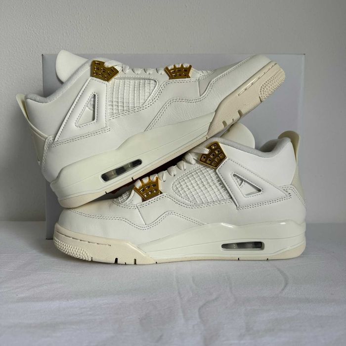 Air Jordan 4 "Metallic Gold" - Tamanhos 42,5 / 44,5
