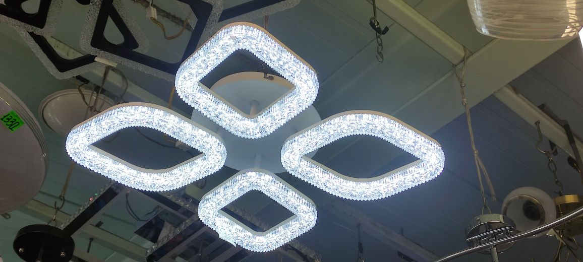 Люстры Светодиодные различные ( LED ) продажа и ремонт