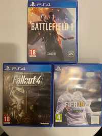 Jogos PS4 Fifa Fallout 4 & Battlefield 1