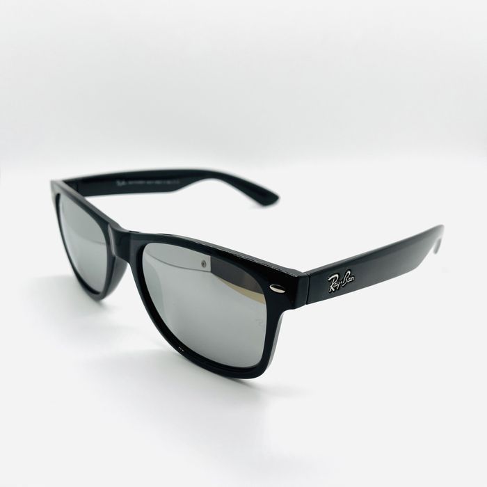 Солнцезащитные очки Ray Ban Wayfarer 2140 Glossy Black|Mirror