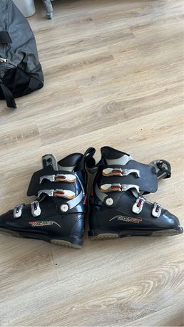 Buty narciarskie Salomon + pokrowce na narty x2 185cm