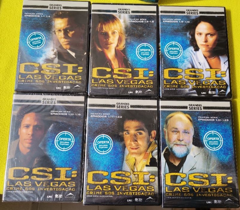 CSI Las Vegas 1ª Série Episódios 1.1 a 1.23.